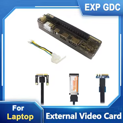 EXP GDC tarjeta gráfica externa para ordenador portátil, tarjeta de vídeo PCIE Dock opcional, Mini PCI-E NGFF M.2 A E Key Expresscard