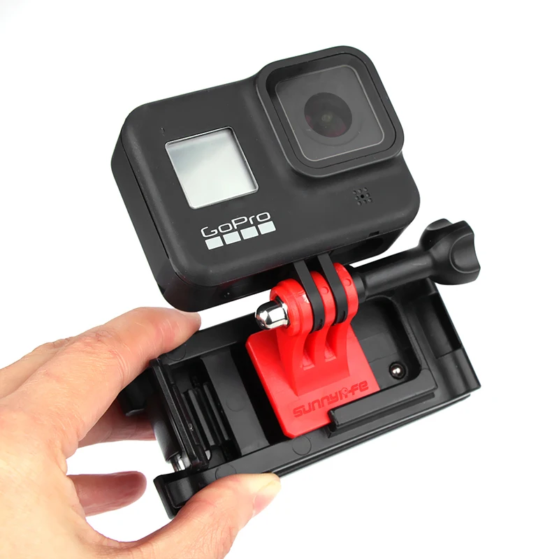 Clip de mochila ajustable para GoPro Hero 8 7 6 5 SJCAM Osmo, accesorios de Cámara de Acción, soporte Universal para correa de mochila - imagen 4