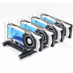 Soporte 4GPU para tarjetas gráficas - Base externa de minería