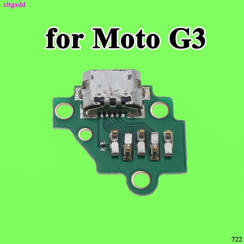 Cltgxdd-estación de carga USB, Conector de enchufe jack, cargador flexible para cable motorola, para Moto G3, XT1540, XT1541, XT1548, 1 ud. - imagen 3