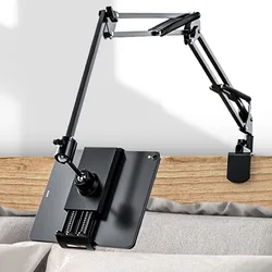 OUTMIX Brazo Articulado Tablet 4-11 Pulgadas Soporte Cama Escritorio