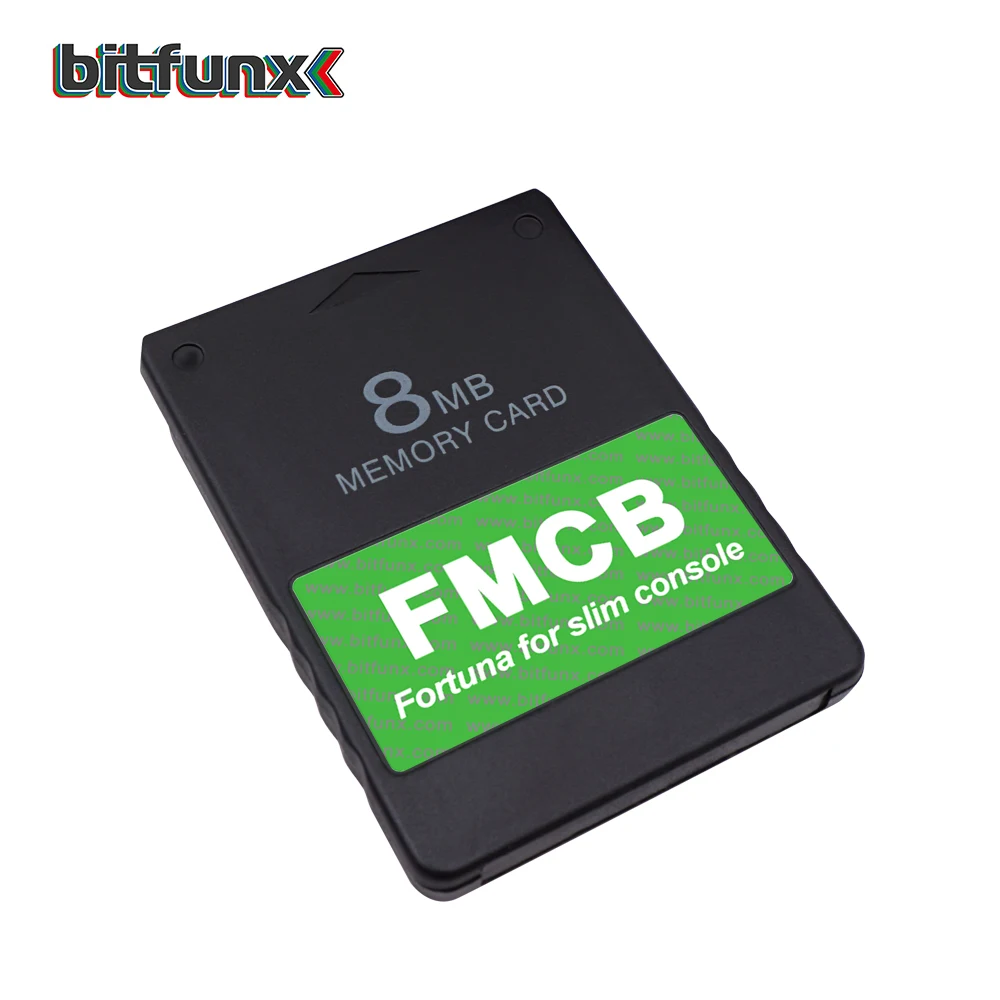 Tarjeta de memoria Bitfunx Fortuna FMCB gratis McBoot para consola de juegos Sony Playstation2 PS2 Slim - imagen 5