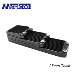 Radiador Cobre Negro Refrigeración Líquida PC Alto Rendimiento