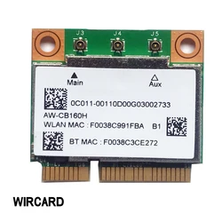 Tarjeta WiFi AC1300 Bluetooth 4.0 Mini PCI Express para PC