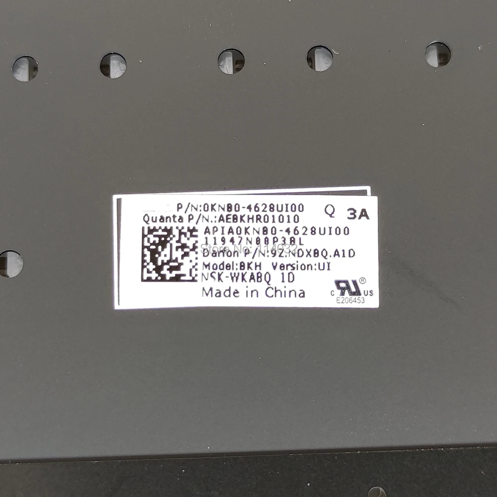 Teclado de retroiluminación para ASUS ZENBOOK PRO, interfaz de usuario US, inglés, árabe, UX580G, UX580GD, UX580GE, UX580VE, UX580VD, azul, 0KNB0-4628UI00, oferta - imagen 5