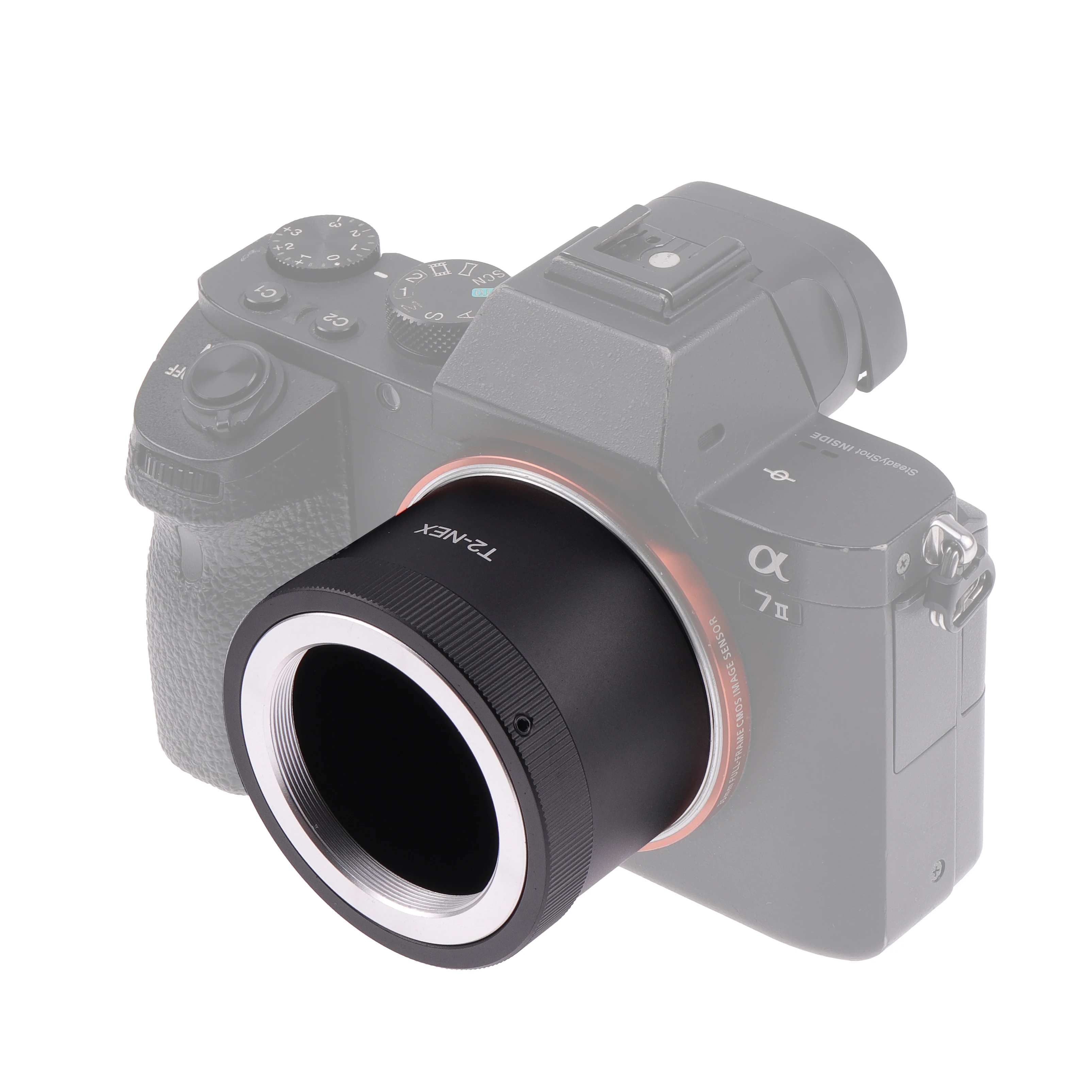 FOTGA-anillo adaptador de lente de espejo de teleobjetivo T2-NEX, para cámaras Sony NEX e-mount T2/T - imagen 3
