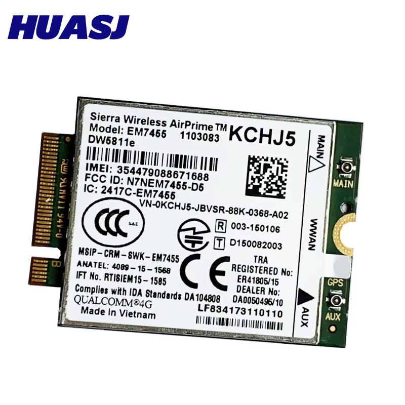 Huasj Módulo 4G LTE EM7455 Gobi6000 para Dell E7270/E7470/E7370 - imagen 5