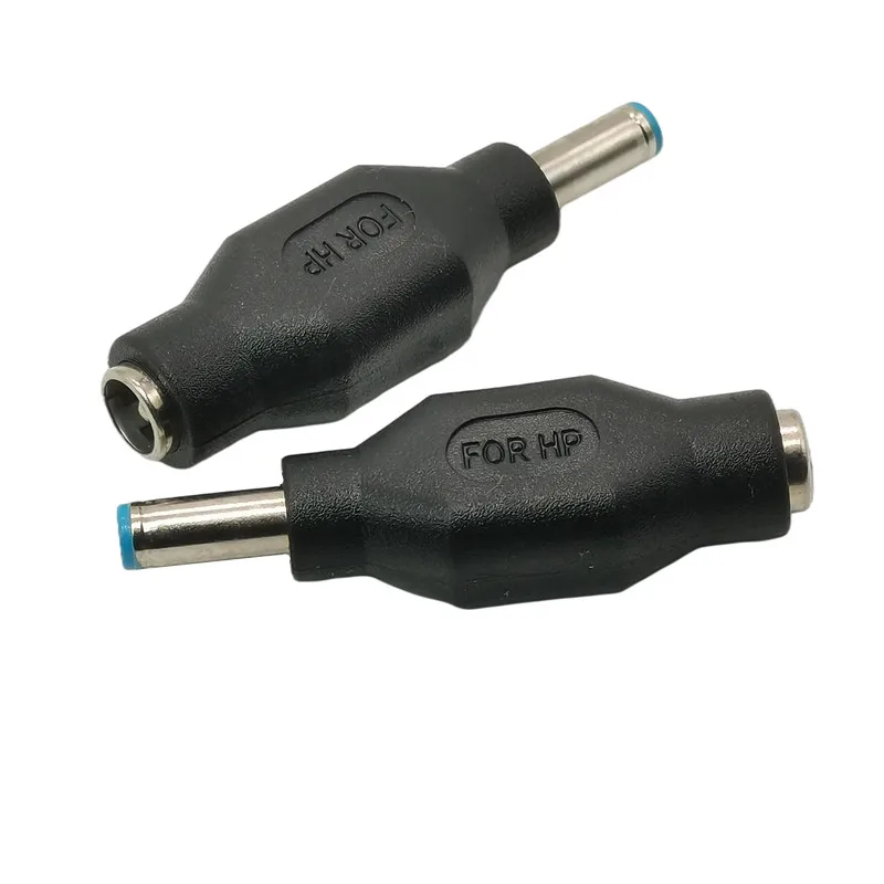 Enchufe macho de 4,5x3,0mm con aguja a conector hembra de 5,5x2,1mm, adaptador de conector de cargador de corriente CC, carga de ordenador portátil para HP - imagen 2