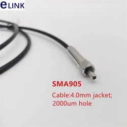 Cable POF SMA905-SMA905 para espectrómetro, fibra 4 mm