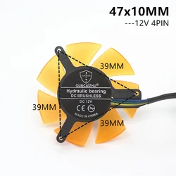 Aspas Ventilador ZOTAC 12V 4 pines – Silencioso 45mm 47mm