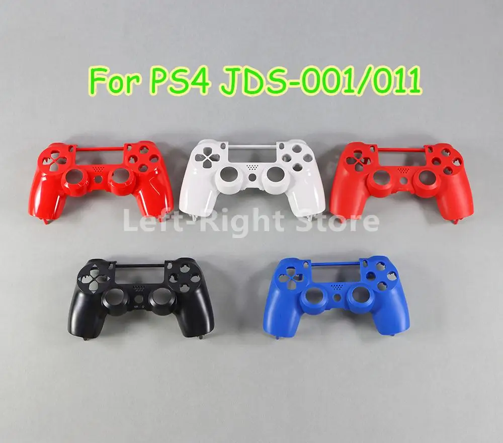 2 uds carcasa sólida de repuesto JDS 001 011 JDM 001 carcasa frontal superior para PlayStation 4 PS4 carcasa protectora frontal de plástico