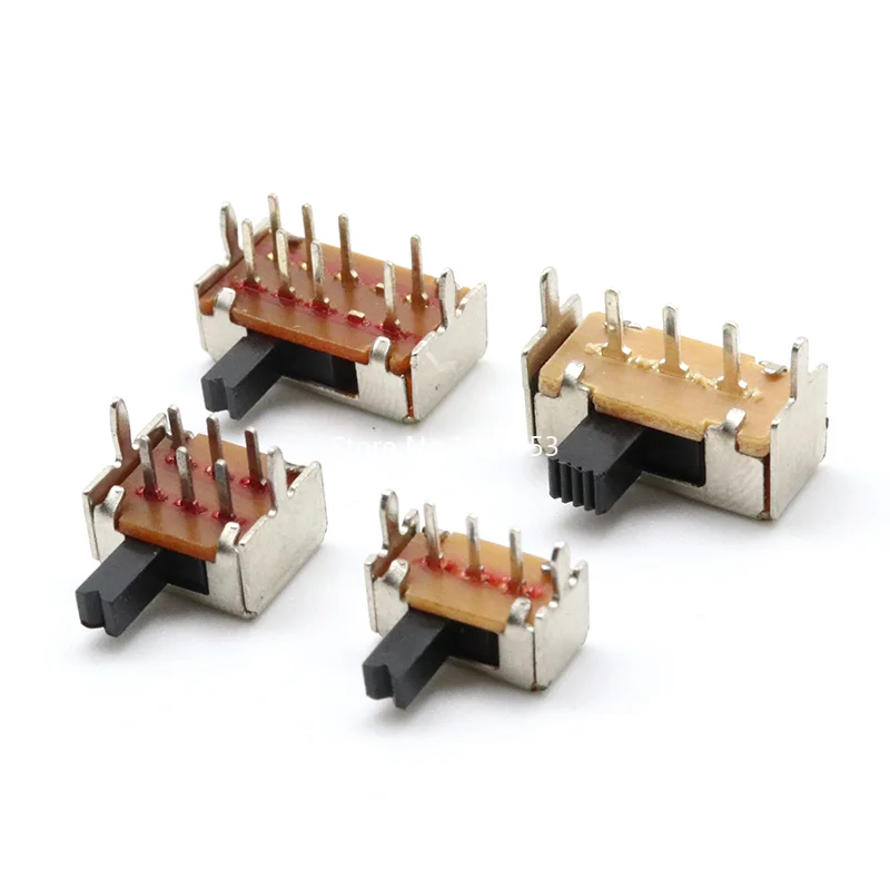 Interruptor Deslizante DIP Horizontal 3 Pines – Micropotencia - imagen 3