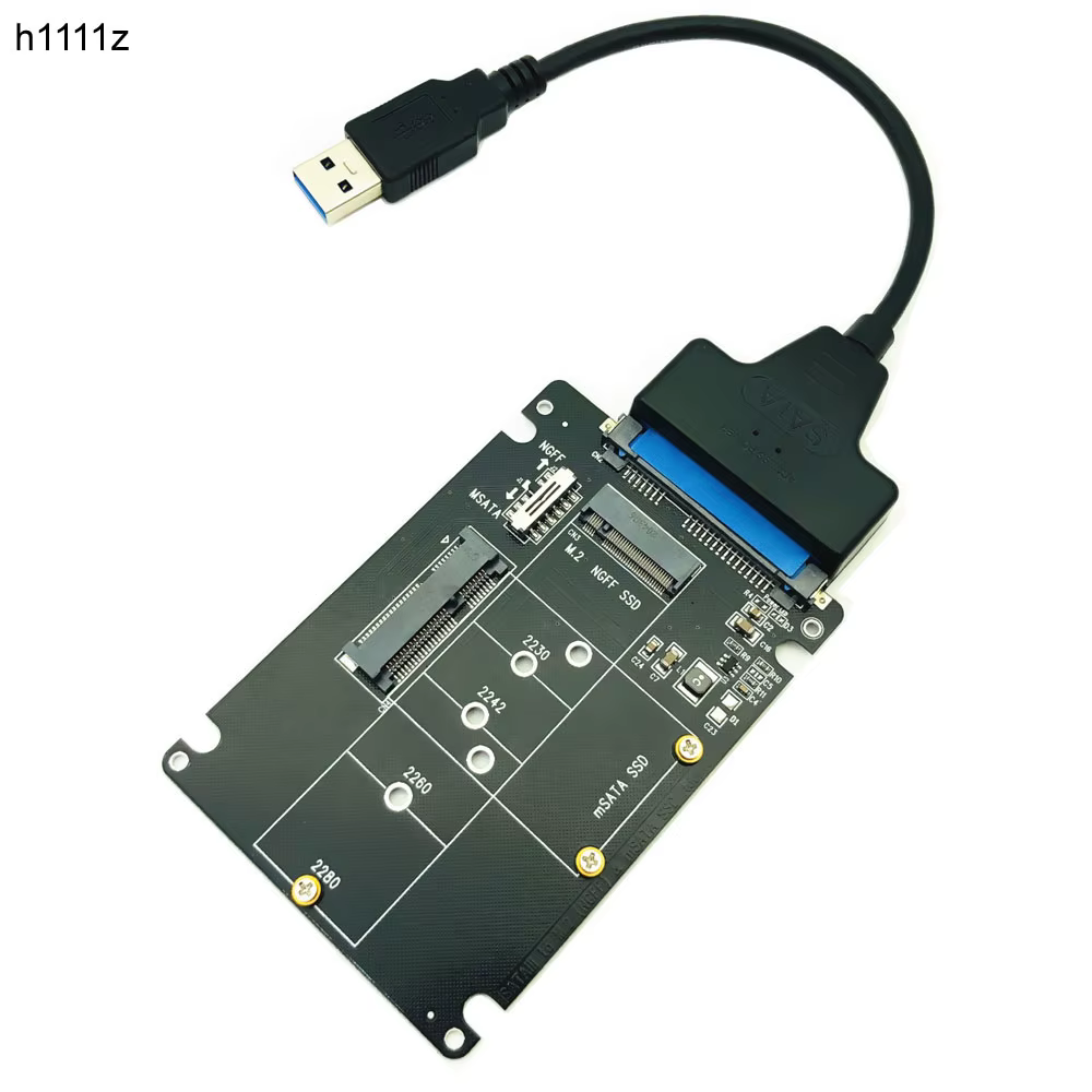 Conversor mSATA M.2 SATA B Key a SSD 2.5 - imagen 2