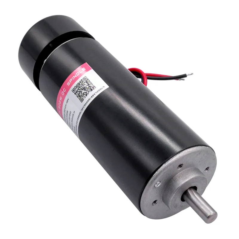 Motor Husillo 500W 48V ER11 CNC Refrigerado - imagen 3