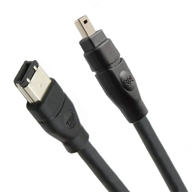 ILink-Cable adaptador de alta velocidad, 400Mbps, 4 P, 4 pines a 6 pines, IEEE 1394, 4 pines a 6 pines, color negro, 1,8 m, 3m, 4,5 m - imagen 2