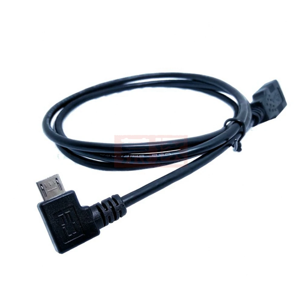 Cable conector de carga de datos USB Micro USB macho a USB macho de 90 grados en ángulo arriba, abajo, izquierdo y derecho, 25cm para tableta, 5 pies, 1m - imagen 4