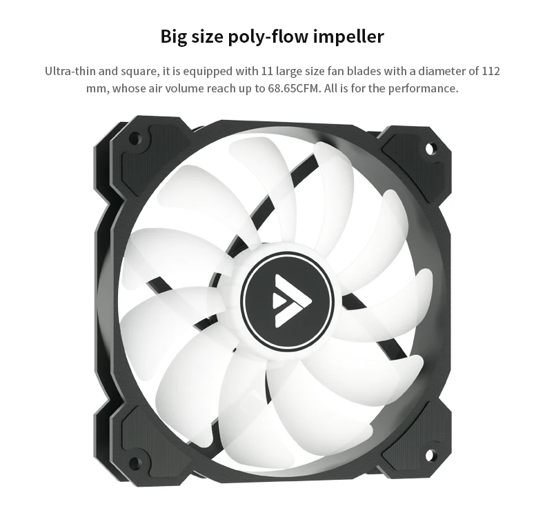 Un ventilador blanco con un marco negro