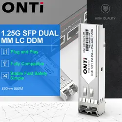 Transceptor SFP Mikrotik LC 850nm 1,25G 550m Multimodo