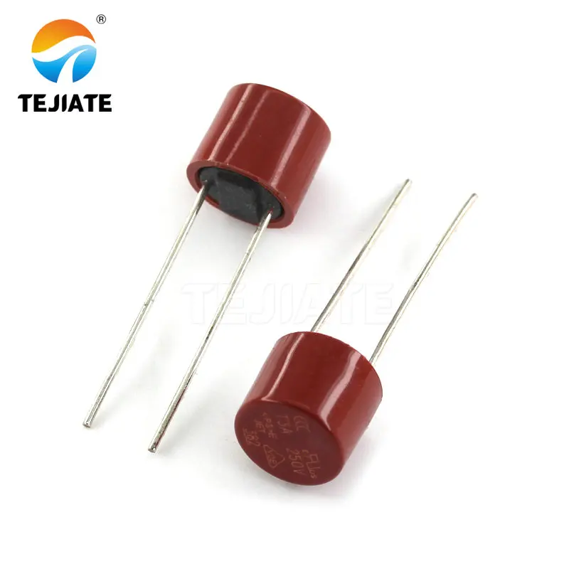 10 Uds 382 fusible cilíndrico T0.5/2/3/3,15/5/6,3A 250V fusibles de potencia de uso común surtido fusible de soplado lento LCD PCB combinado - imagen 3