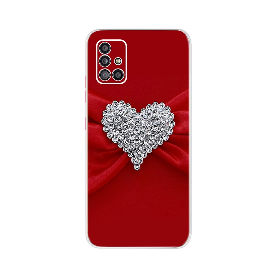 Funda suave con estampado de arcoíris para Samsung, carcasa a la moda para Samsung Galaxy A51 SM-A515F M51 SM-M515F - imagen 2