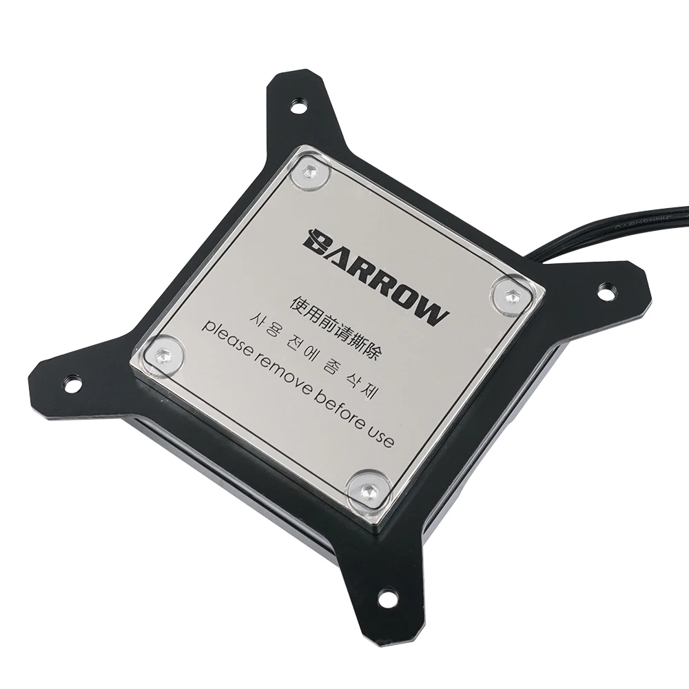 Barrow-bloque de agua para CPU, accesorio para INTEL Socket LGA1700,LGA1200,115X,X99,X299 5V, refrigerador de procesador de cabecera de luz de 3 pines, LTCB03-04I - imagen 4