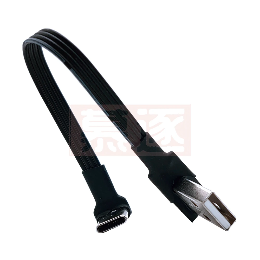Cable USB C 90° ultrafino doble ángulo