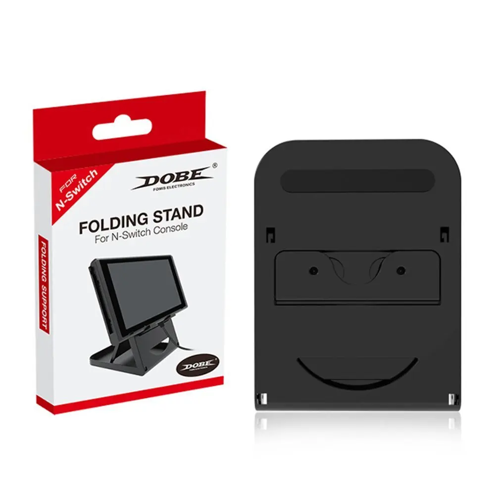 Un soporte plegable negro para un monitor