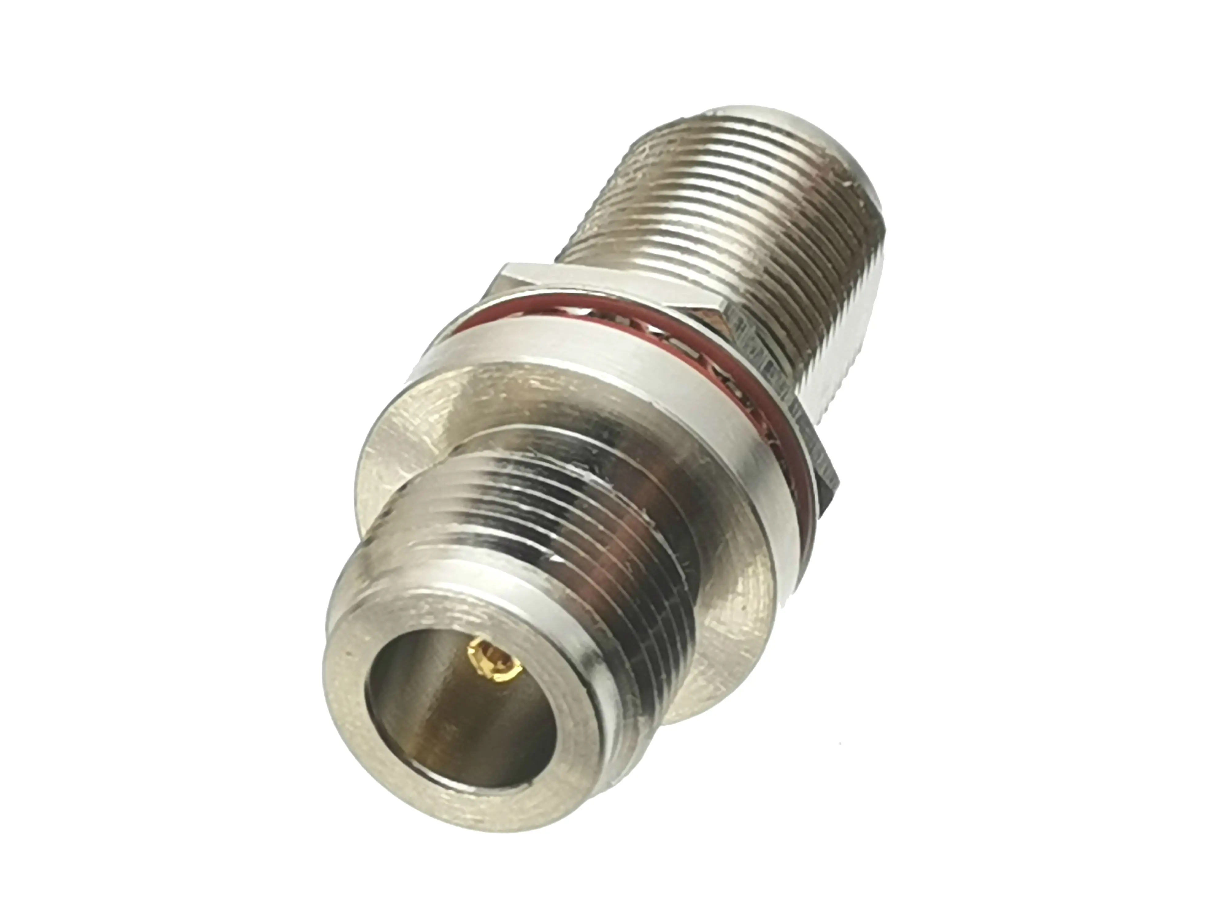 1 Uds conector N hembra Jack mamparo a tuerca adaptador RF Coaxial de alta calidad - imagen 2