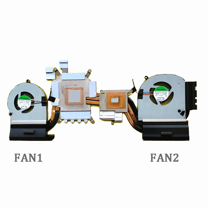 Ventilador de refrigeración GPU para ordenador portátil, disipador de calor para DELL Alienware 15 R3 P69F 0K1W4D, ORIGINAL, nuevo - imagen 2