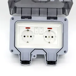 Enchufe Exterior IP66 Impermeable 250V 16A – UE