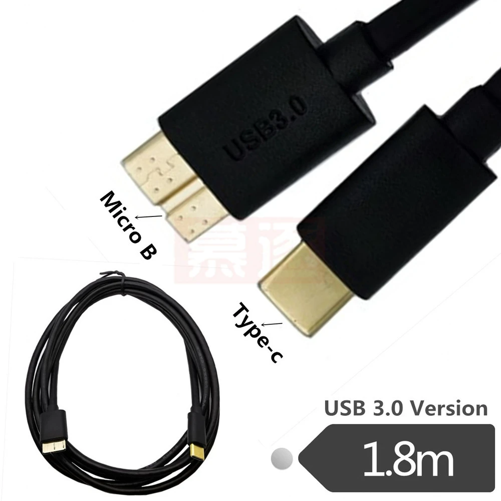 USB3.1 tipo C a USB 3,0 Micro B Cable de 10 pines adaptador de conector de datos de 5Gbps para disco duro Smartphone PC OTG tipo C PHON - imagen 5