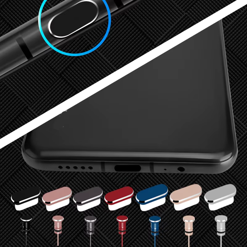 Tapa Protección USB-C para Samsung S10 S9 S8 / Huawei P10 P20 P30 Pro - imagen 3