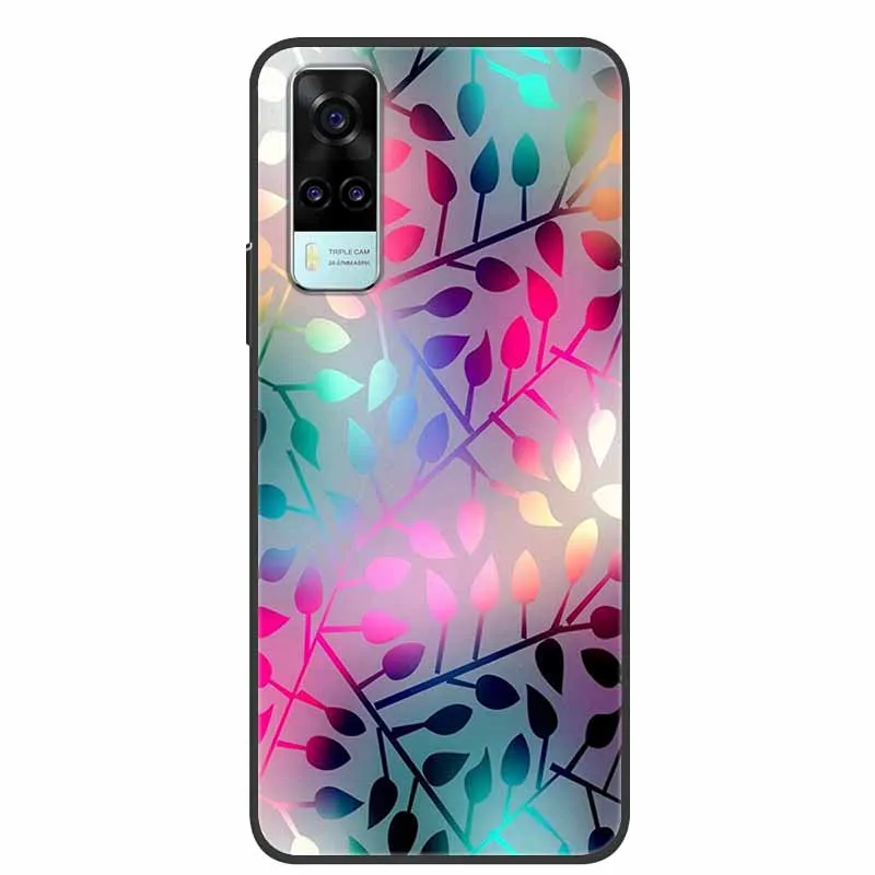 Funda a prueba de golpes para vivo Y31 2021, carcasa trasera de silicona suave de TPU para Vivo Y53S 4G Y31 2021 Y 31, funda V2036 de teléfono, dibujos animados bonitos - imagen 3