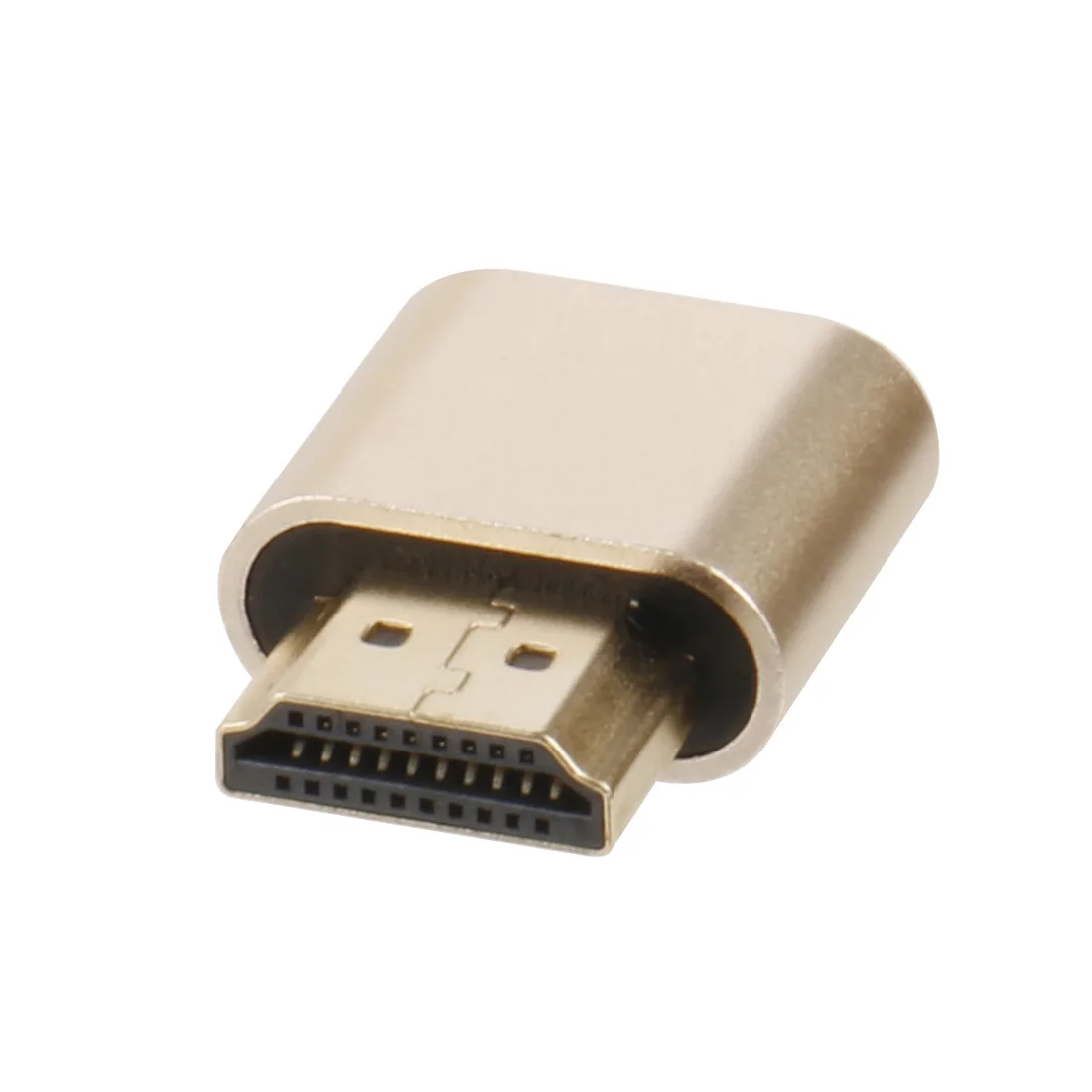 Adaptador de pantalla Virtual compatible con HDMI 1,4 DDC EDID, enchufe simulado sin cabeza, emulador de pantalla fantasma, placa de bloqueo de tarjeta de Video, 10 Uds. - imagen 2
