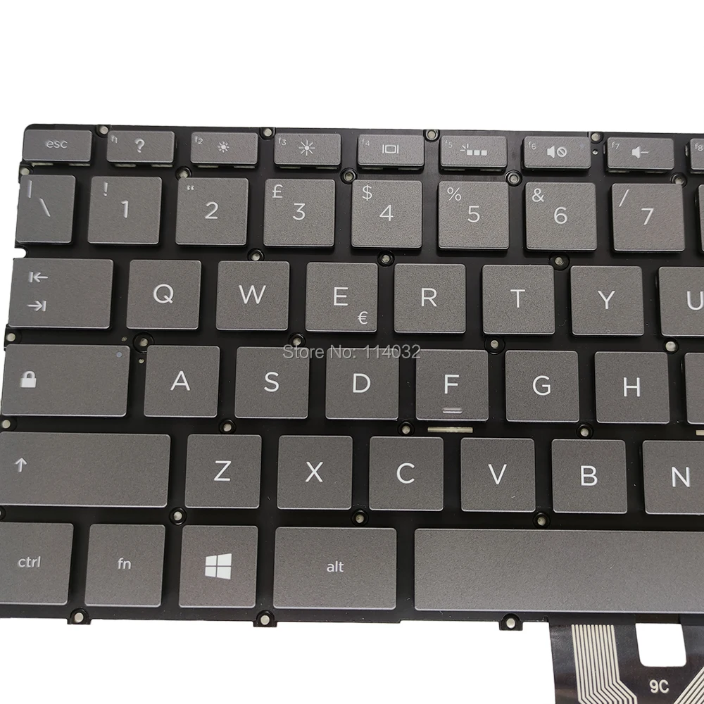 Teclado retroiluminado para ordenador portátil, accesorio para HP Spectre X360 13W 13-AW AE000 13-AC 13-W030 W010 13-ad000 13-ad 9z. Necbq.20e - imagen 5