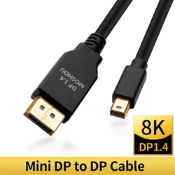 Cable DisplayPort 1.4 desde MiniDP/Thunderbolt 2 - 8K HDR PC