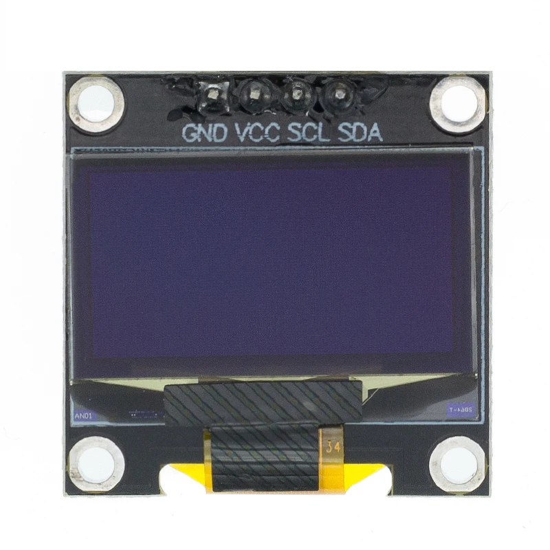 Original 0,96" OLED SPI/IIC I2C weiß/blau/gelb blau 0,96 Zoll OLED Modul 128X64 OLED LCD LED Display Modul für ARDUINO - imagen 4