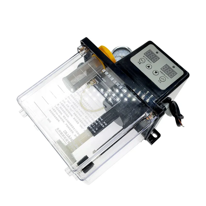 1 Uds 0.5L 1L 2L bomba lubricante bomba de aceite lubricante automática CNC bomba de lubricación electromagnética lubricador - imagen 2