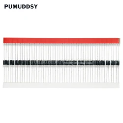 20 piezas diodo rectificador Schottky SR240 SR260 SR360 SR540 SR560 SR2100 SR3100 SR3200 SR5100 SR5150 SR5200 DO-41 DO-27 PUMUDDSY