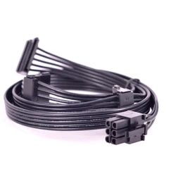 Cable Adaptador PCIe 8 Pines a Dual 6+2 Pines – TT Smart SE