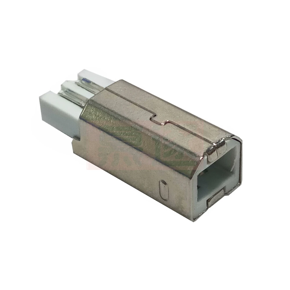 Usb-b macho 2,0 usb puerto cuadrado enchufe de soldadura chapado en oro 2,0 tipo de soldadura 10 piezas un paquete de cabezal de limpieza DIY - imagen 3