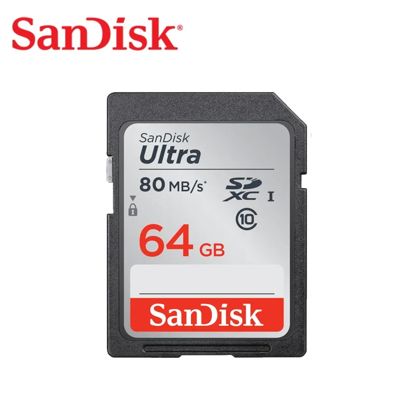 100% tarjeta SD SanDisk de vídeo 128GB 64GB 32GB 16gb microSDHC SDXC UHS-I tarjeta de memoria micro tarjeta TFsd 80 MB/s Class10 U3 para cámara - imagen 5