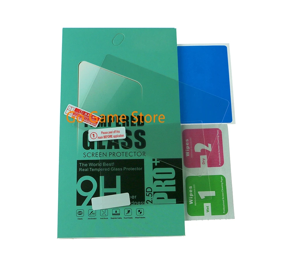 1 unidad para nuevo 3DS XL LL película protectora de pantalla de vidrio templado fino para Nintendo nuevo 3DSXL 3DSLL Protector de pantalla - imagen 4