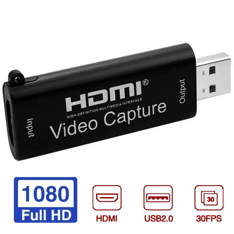 Placa De Tarjeta De Video 4K HDMI, captura De vídeo, transmisión en vivo, USB, dispositivo De captura De 2 juegos - imagen 2