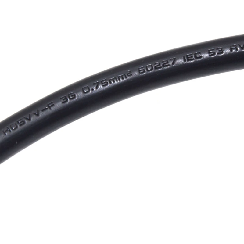 Cable de alimentación estándar de la India, enchufe adaptador tipo D a Cables de alimentación para hervidor IEC320 C13, Cable de alimentaciónISI, 110 ~ 250VAC 10 ~ 15A 1,5 m - imagen 4