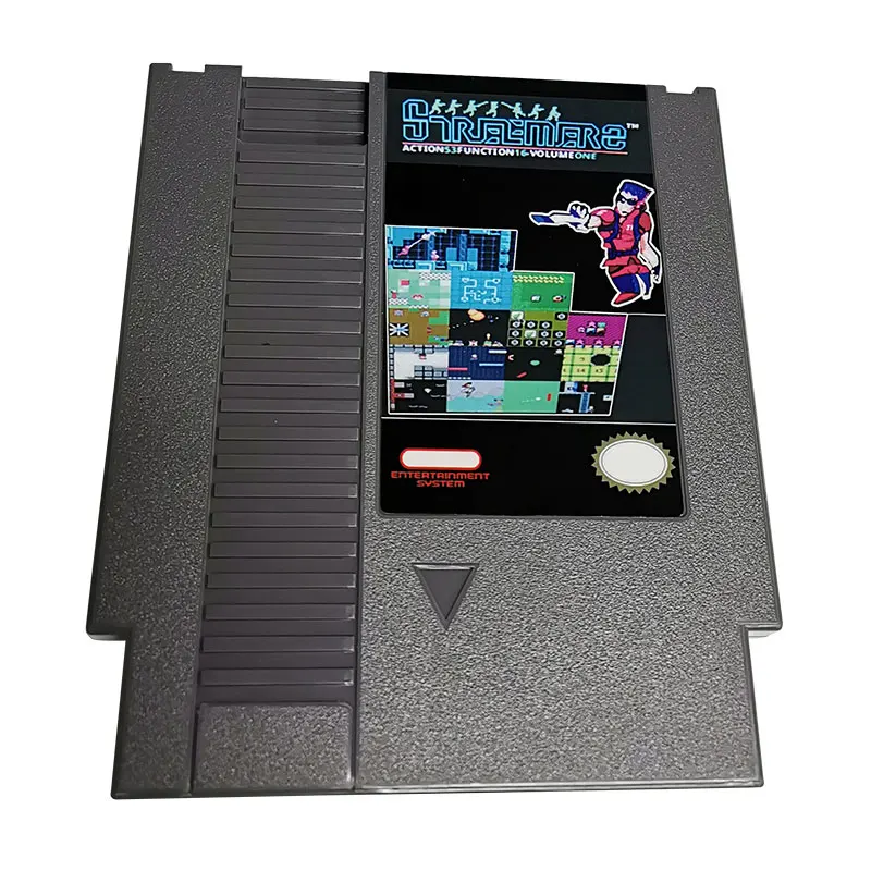 Cartucho de 1 juego para consola NES, Cartucho de acción 53, 72 pines, 8 bits, tarjeta única
