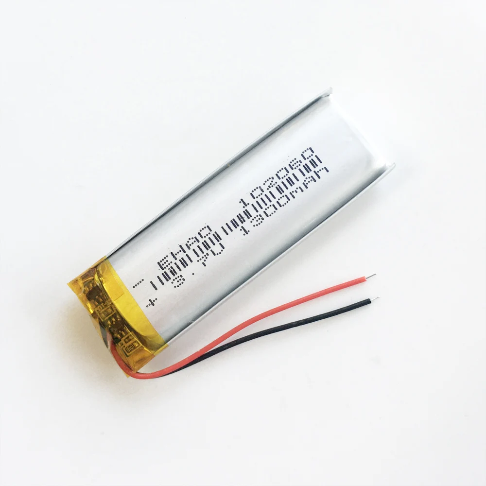 Batería recargable Lipo de 3,7 V, 1300mAh, 102060 + enchufe JST de 2 pines, 1,25/1,5/2,0mm para KTV, micrófono con cable para el hogar, Audio, cámara GPS - imagen 4