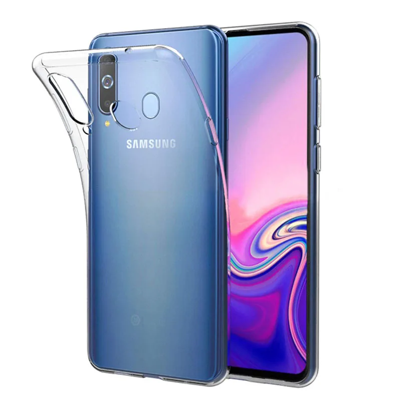 Funda de teléfono transparente para Samsung Galaxy A8S SM-G8870 2019, funda protectora de silicona TPU suave y Flexible GalaxyA8S de 6,4 pulgadas