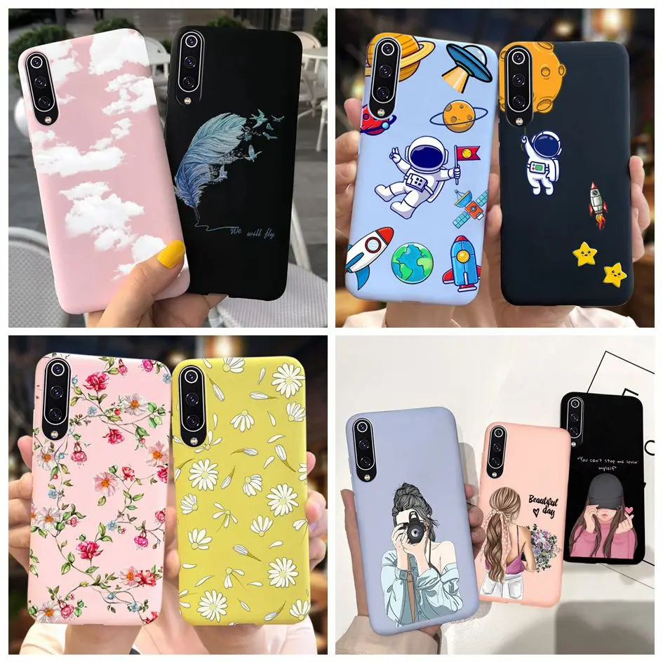 Funda TPU Floral Xiaomi Mi 9 SE/Lite - Margaritas - imagen 4