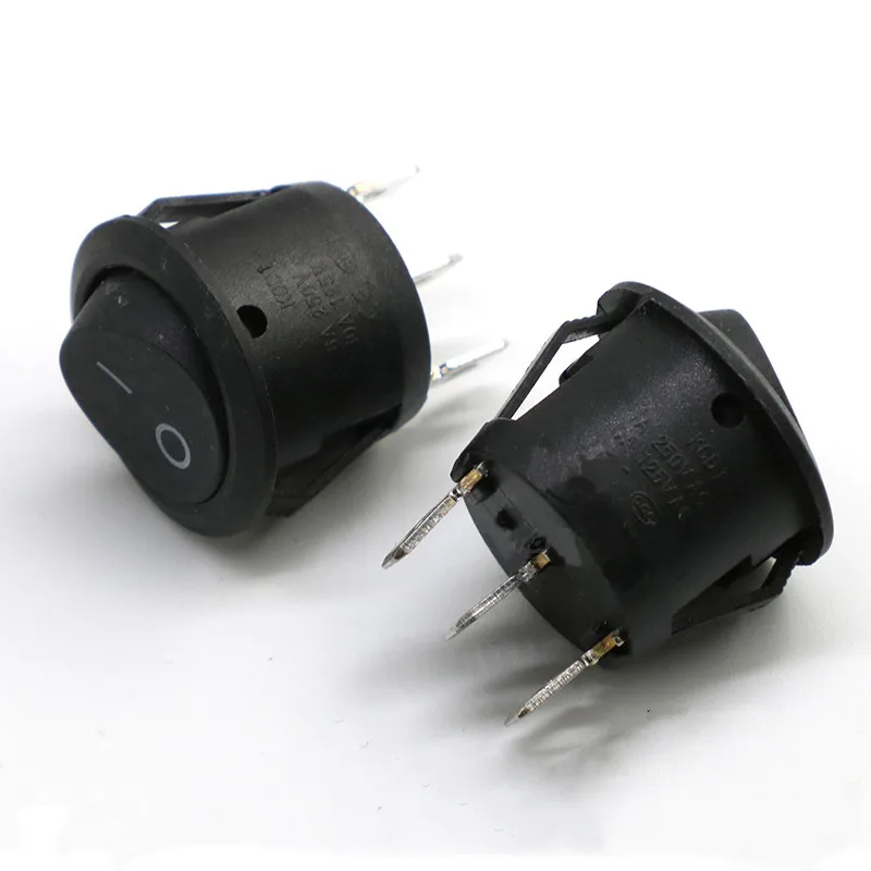 Black 3PIN ON-OFF